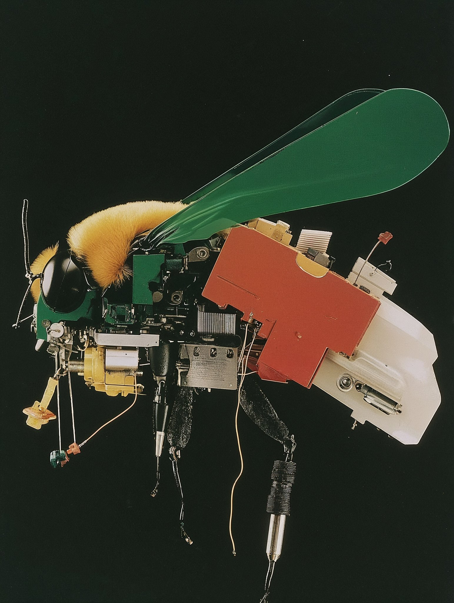 Mechanical Insect in Profile