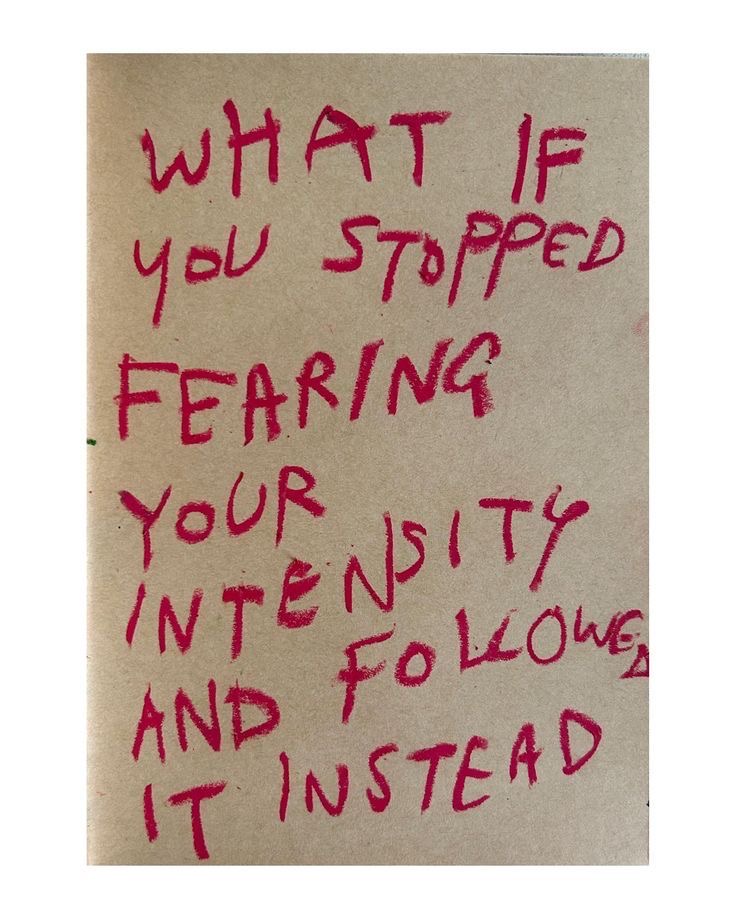 Urgent Red Handwritten Manifesto