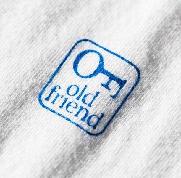 Old Friend key logo fabric mark