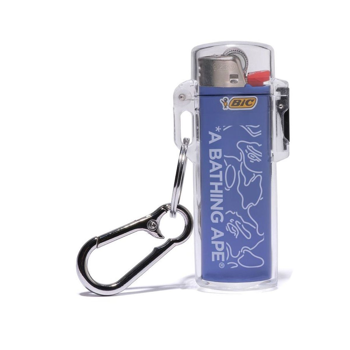 A Bathing Ape BIC lighter keychain